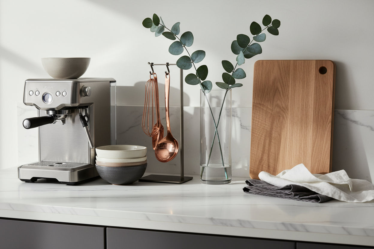 Home and kitchen products in premium look