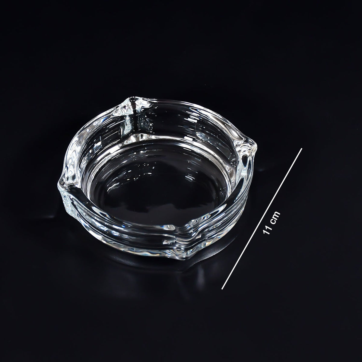 Brunswick Crystal Glass Ashtray for Home & Office