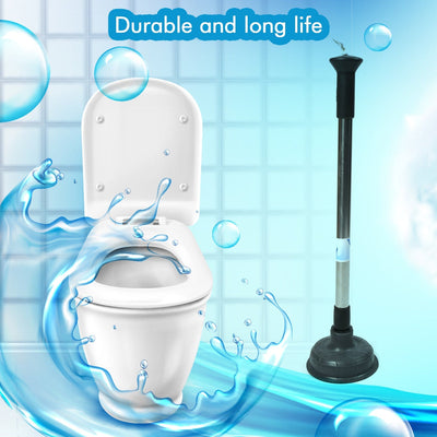 Drain Unblocker Pump for Kitchen, Sink & Toilet Cleaning