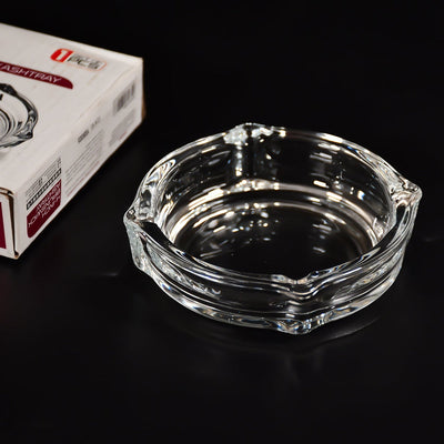 Brunswick Crystal Glass Ashtray for Home & Office
