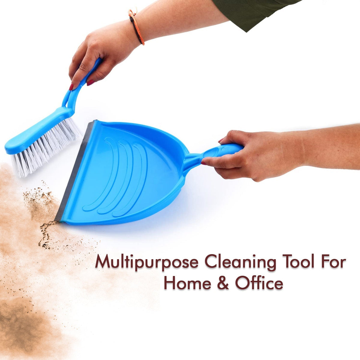 Supadi Dustpan & Brush Set ? Long-Handle Multipurpose Dust Collector , Supdi