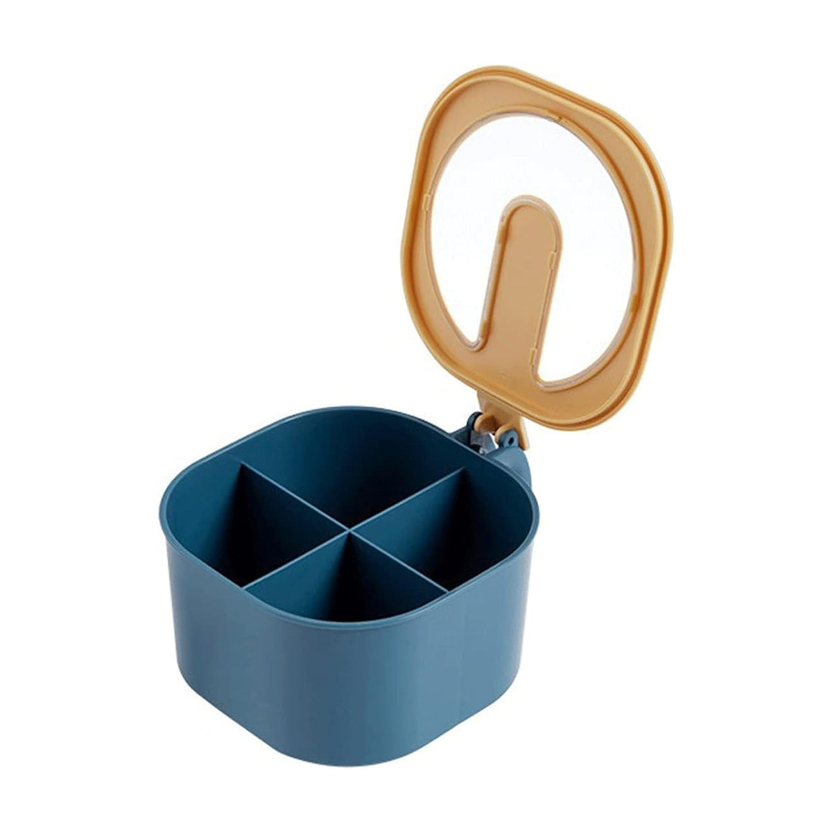 Fancy 4-Section Masala Box for Kitchen Storage (Spice Container)