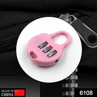 3Digit Zipper Lock and zipper tool used widely in all security purposes of zipper materials.