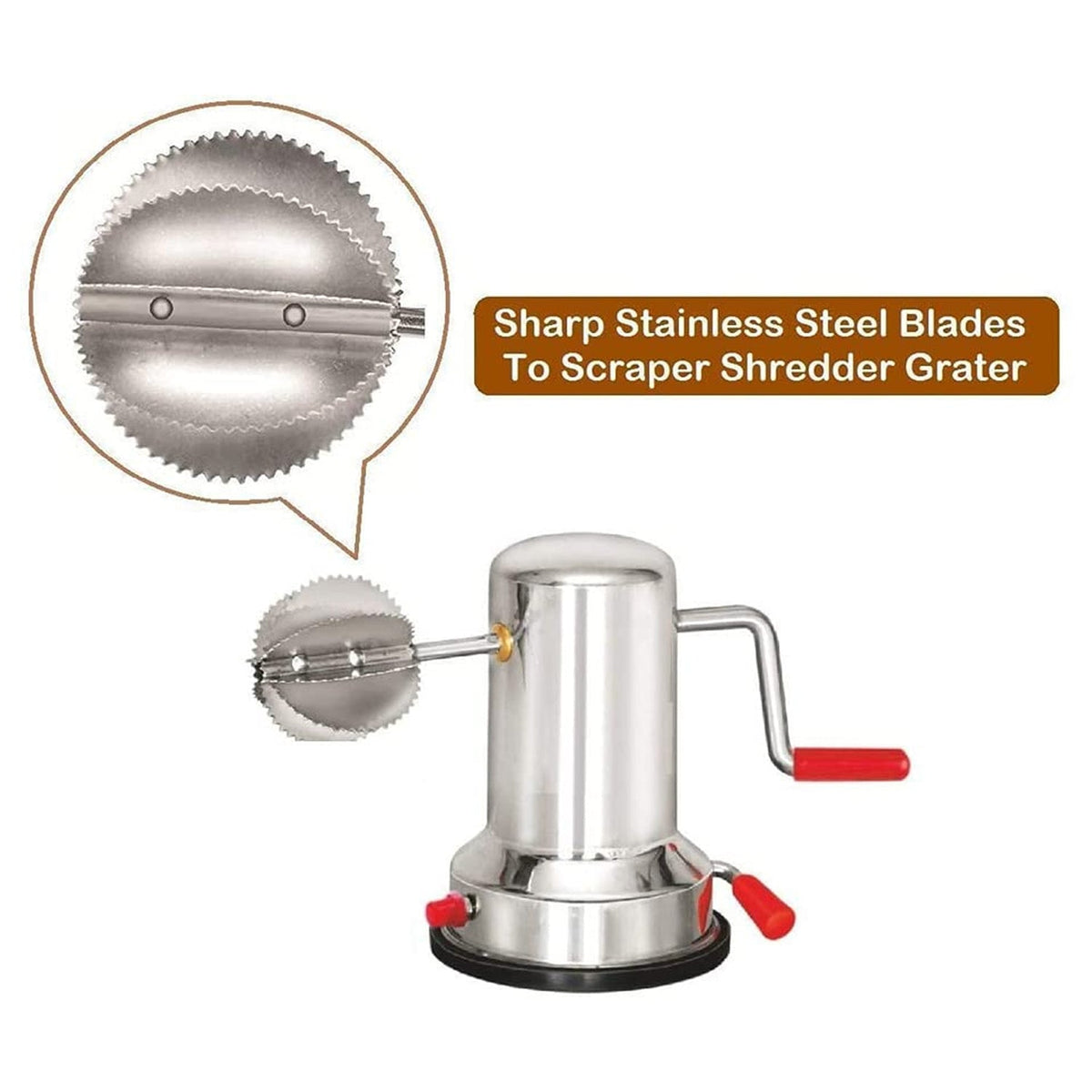 Coconut scrapers Machine Manual Steel For Home & Kitchen Use
85% OFF