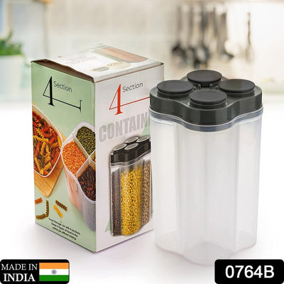 Plastic food storage jar with secure locking lid
Plastic food storage jar with secure locking lid 1
4-section container jar for fridge storage 2
4-section plastic food storage container with lock 3
Lockable food
