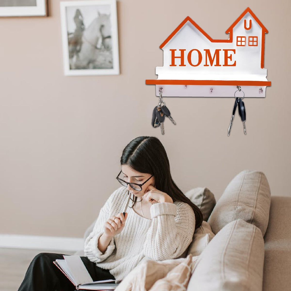 Antique Wall Key Holder for Home decor (B Grade)