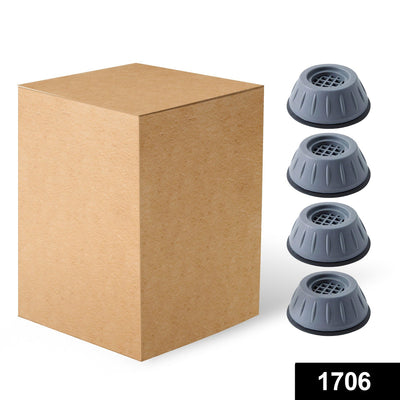 Machine Leveling Feet Anti Walk Pads Shock Absorbed Furniture Lifting Base